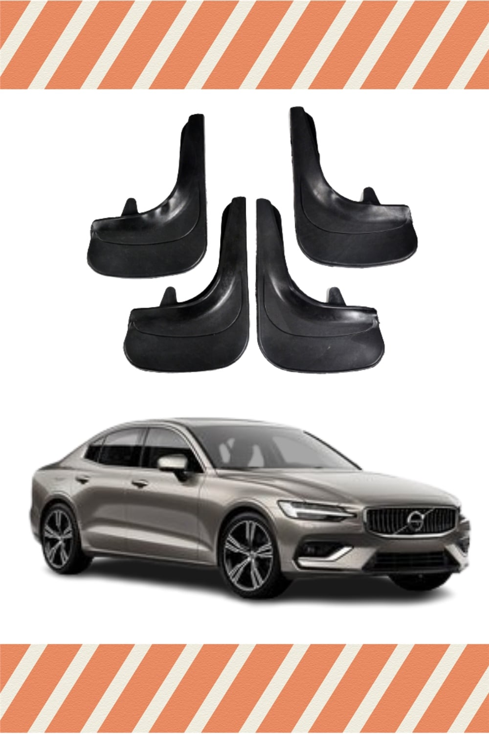 Volvo S 60 4'Lü Tozluk Çamurluk Paçalık 