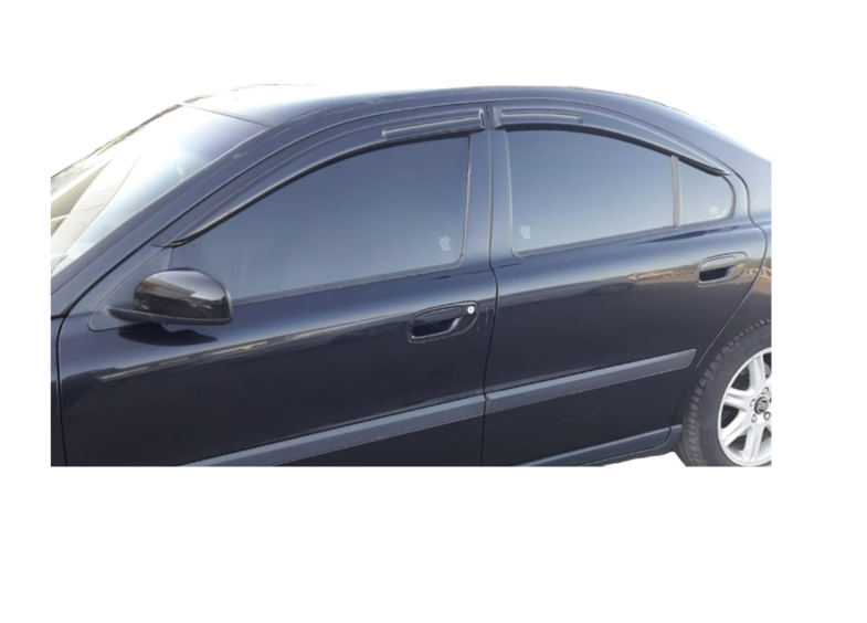 Volvo S80 1999-2006 Modellerine Özel 4'Lü Mügen Tip Cam Rüzgarlığı