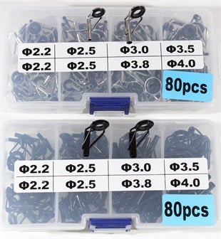 KAMIŞ UÇ PORSELEN 80 AD KUTUDA(2.2-3.2MM 8 BOY) 3.5-5.0 MM ARASI 8 BOY
