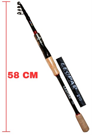 LEOPAR 10-30 AKSİYON TELESKOPİK KARBON SPİN KAMIŞ
