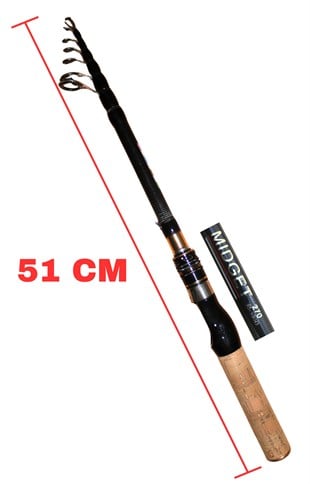 MIDGET 50-100 KISA TELESKOPİK KAMIŞ