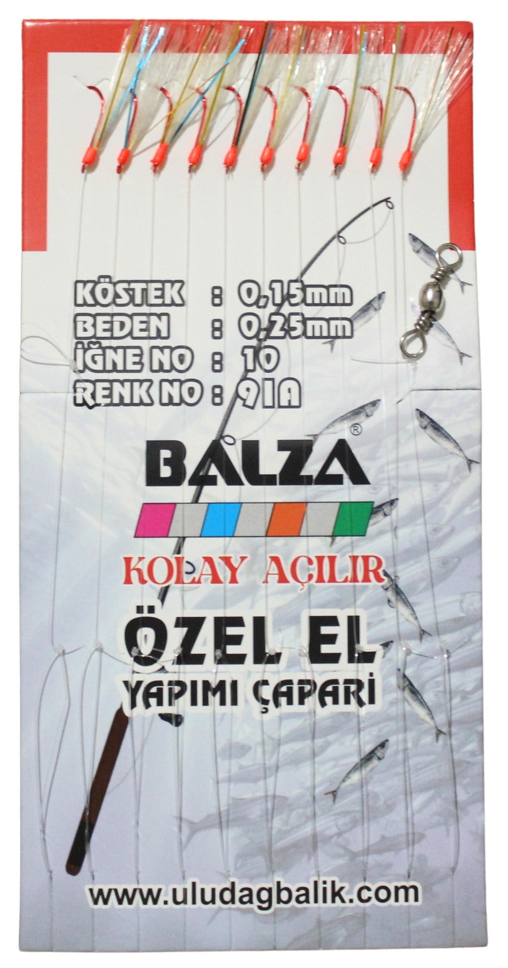 BALZA KARTELADA 10LU ÇAPARİ 91A