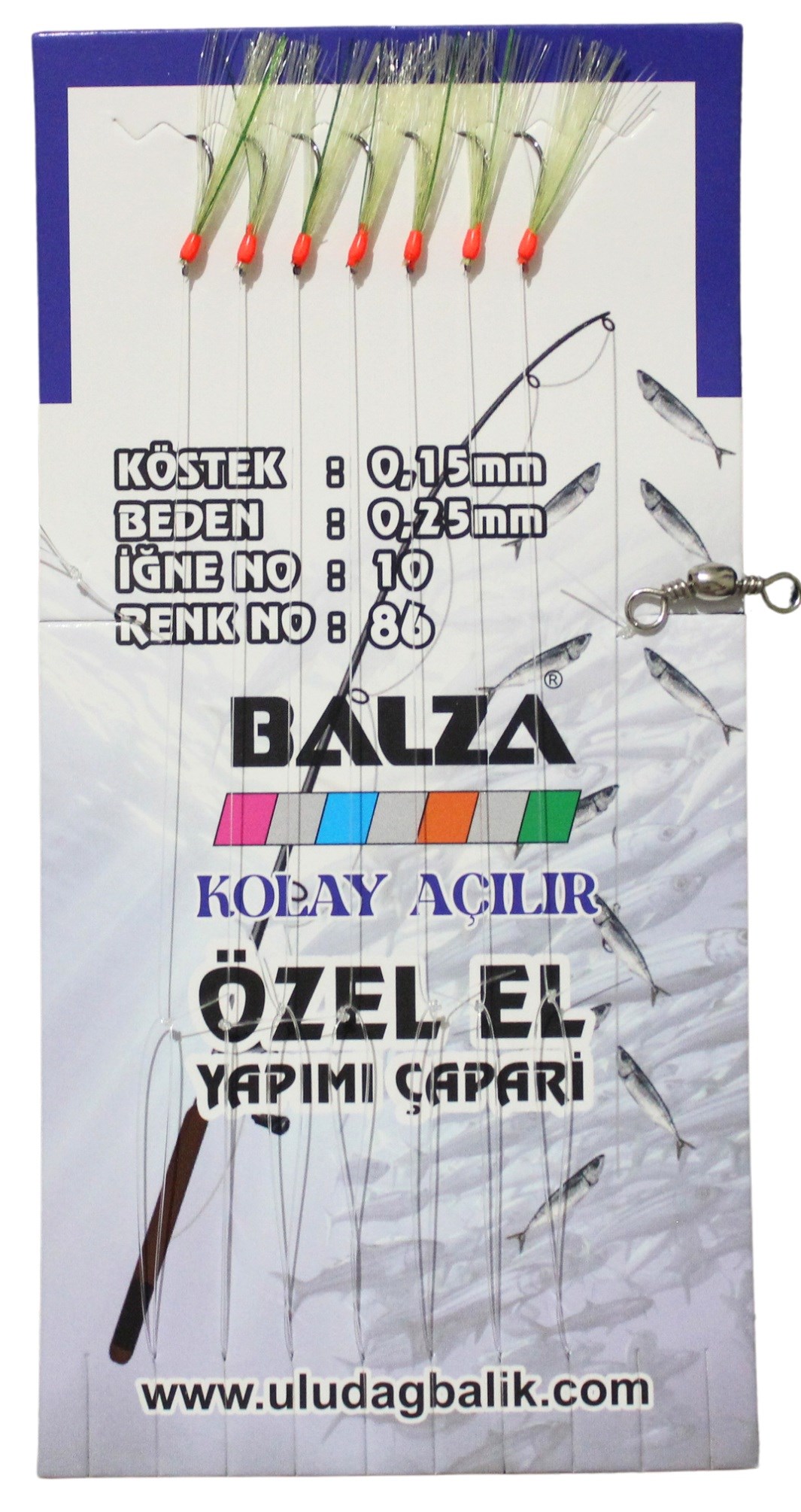 BALZA KARTELADA 7Lİ ÇAPARİ 86
