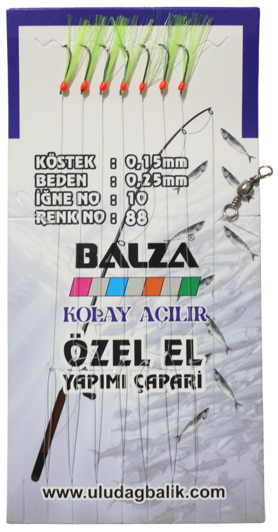 BALZA KARTELADA 7Lİ ÇAPARİ 88