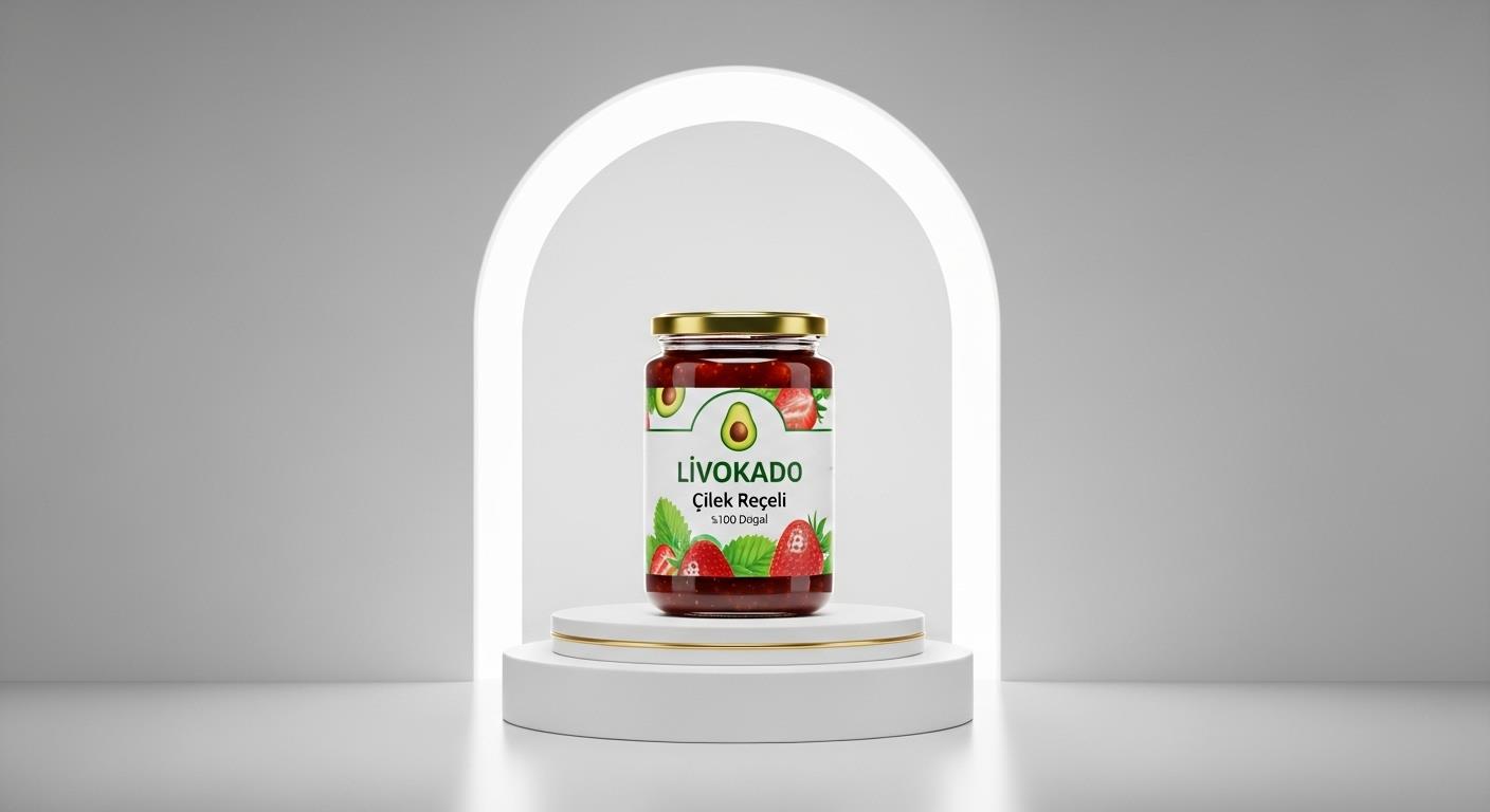 ReçellerLİVOKADOÇİLEK REÇELİ 500 GR.