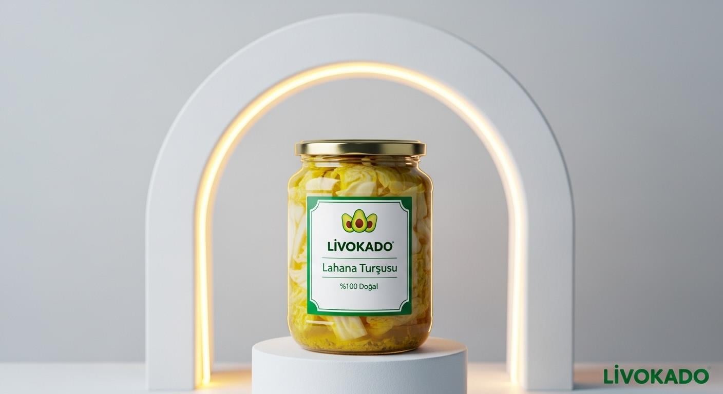 Turşu ÇeşitleriLİVOKADOLAHANA TURŞUSU 570 GR