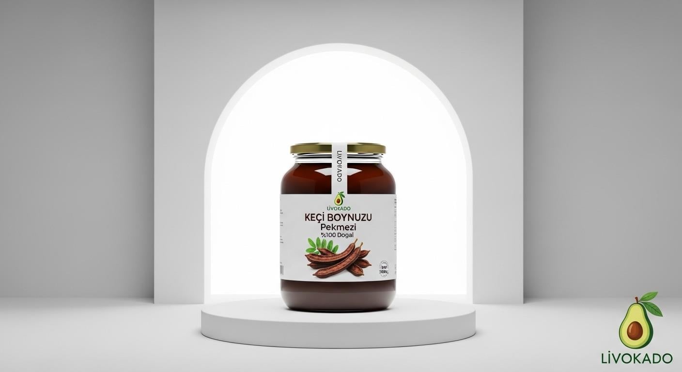 Uzun Ömürlü ÜrünlerLİVOKADOKEÇİBOYNUZU PEKMEZİ 600 GR