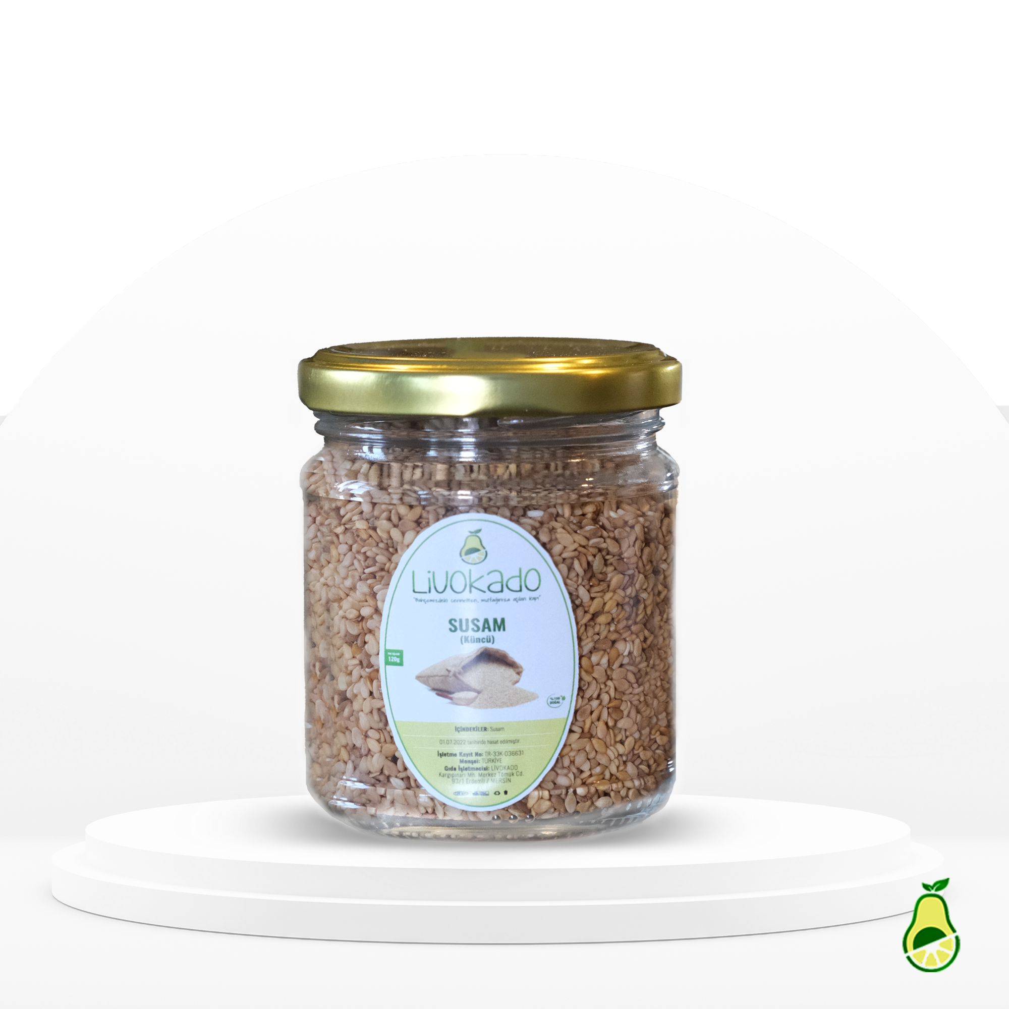 Uzun Ömürlü ÜrünlerLİVOKADOYERLİ SİLİFKE SUSAMI (KÜNCÜ) 120GR.