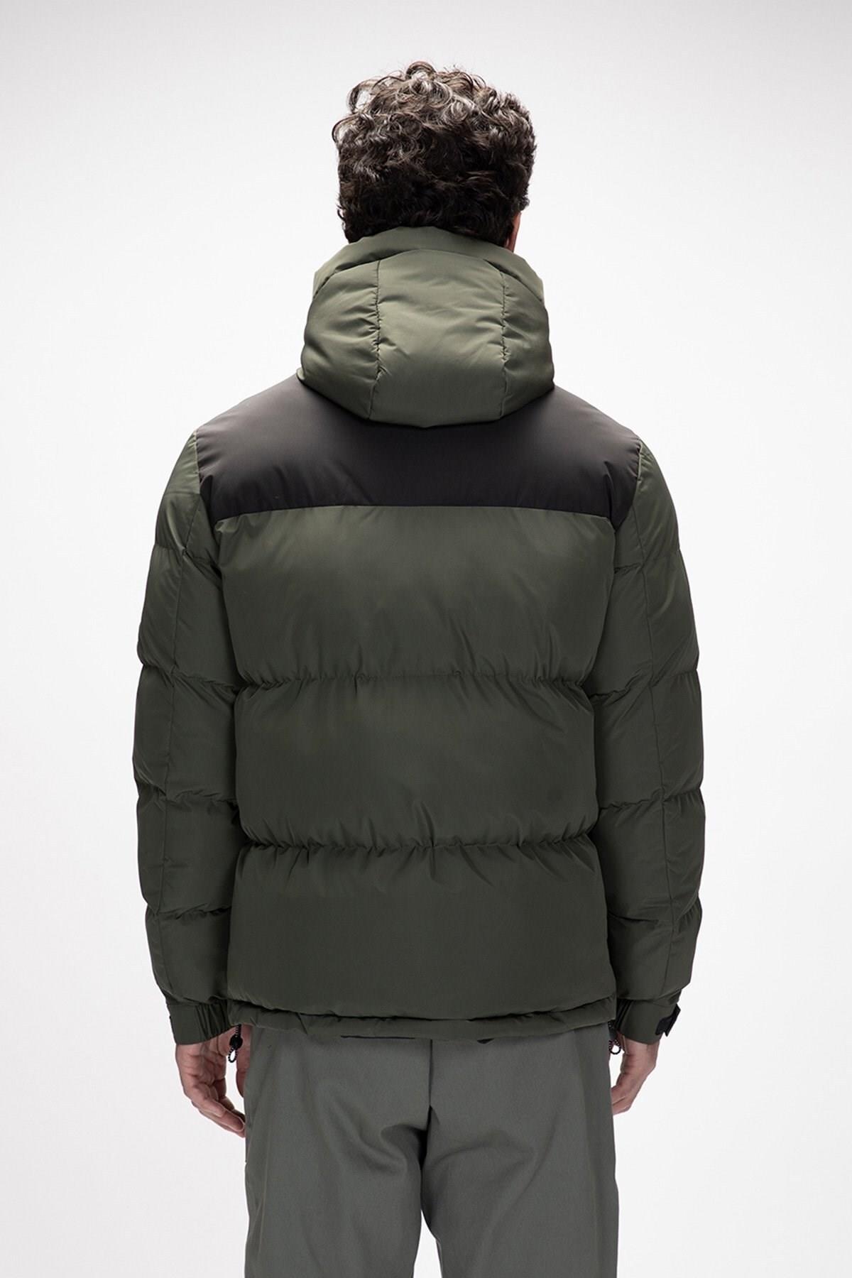  Bad Bear Cup Puffer Coat Erkek Thyme Mont 
