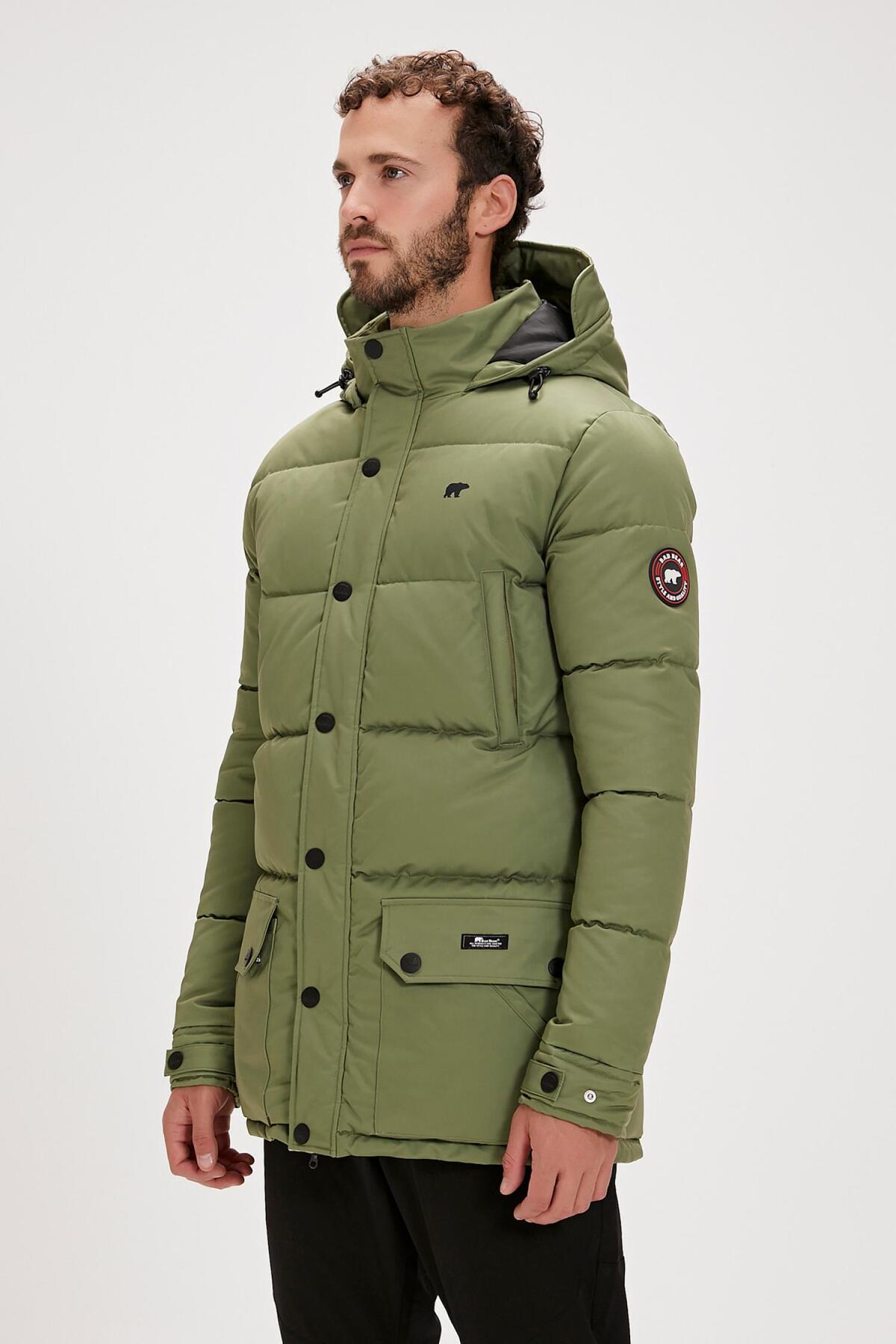 Bad Bear Colonel Puffer Coat Erkek Coat Kaban