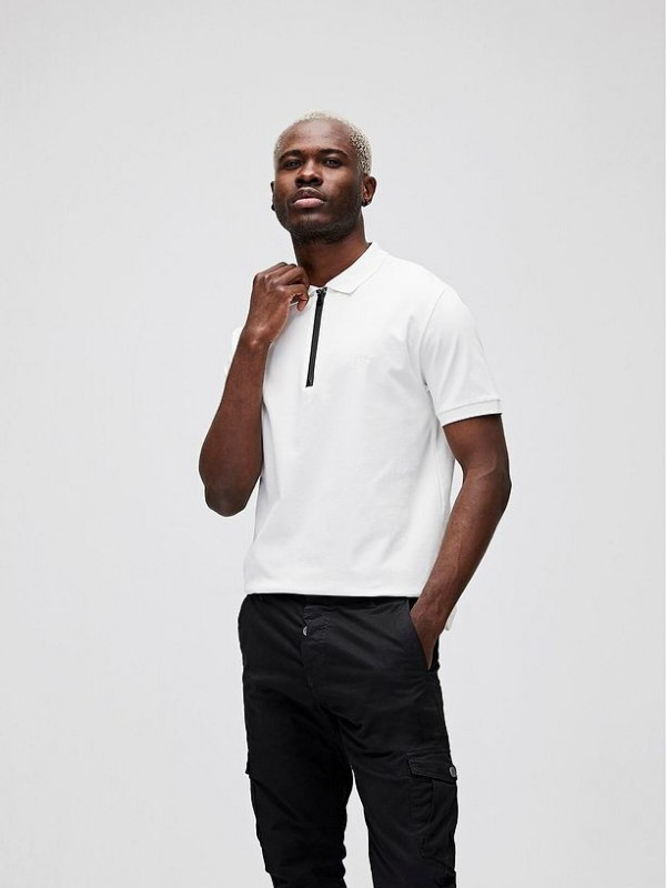 Bad Bear CORD POLO Fermuarlı Polo Yaka T-shirt
