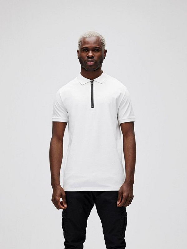 Bad Bear CORD POLO Fermuarlı Polo Yaka T-shirt