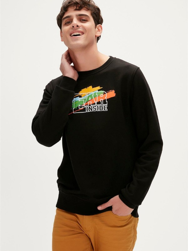 Bad Bear CRAYON CREWNECK NIGHT Sweatshirt