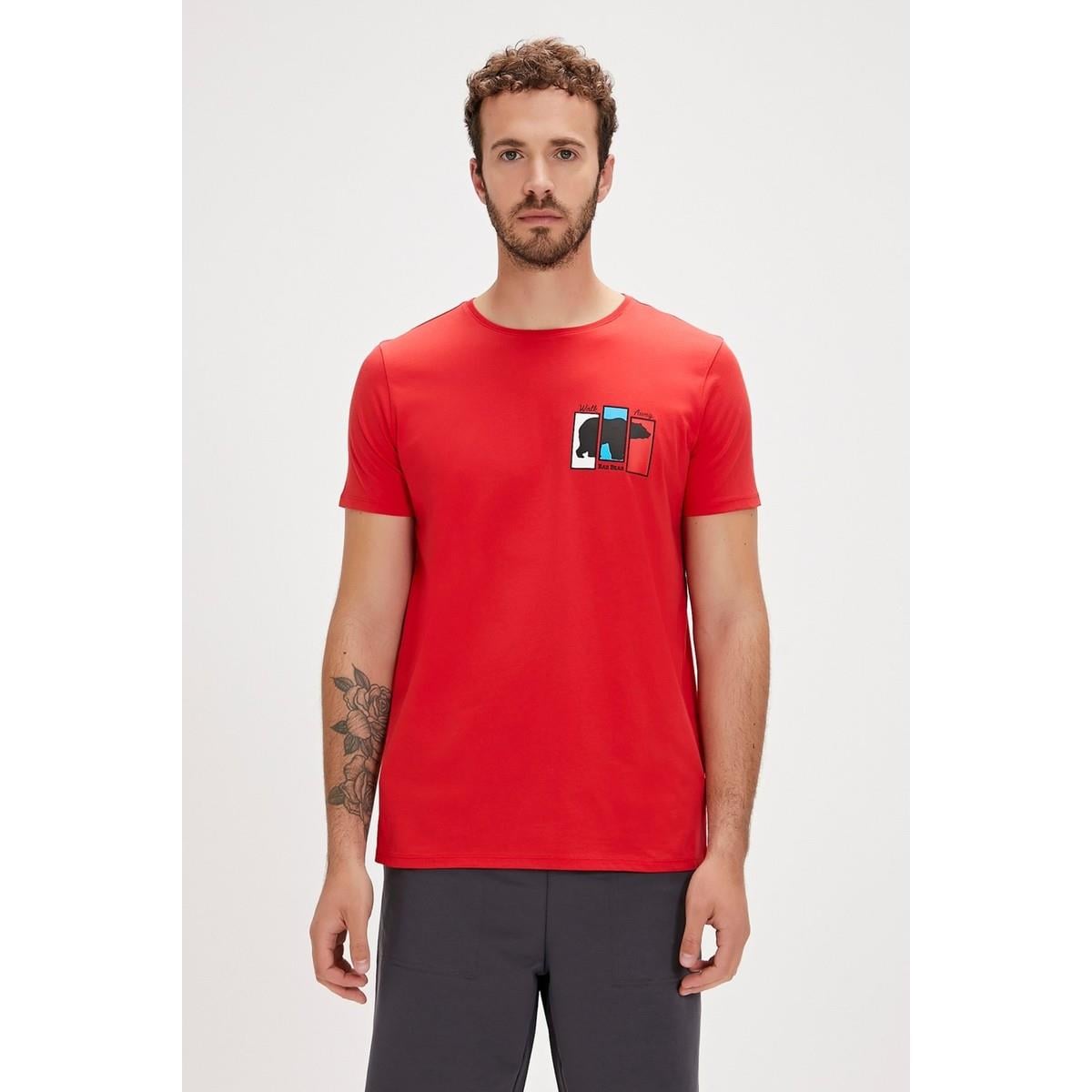 Bad Bear CRIMSON RED  Erkek Tişört
