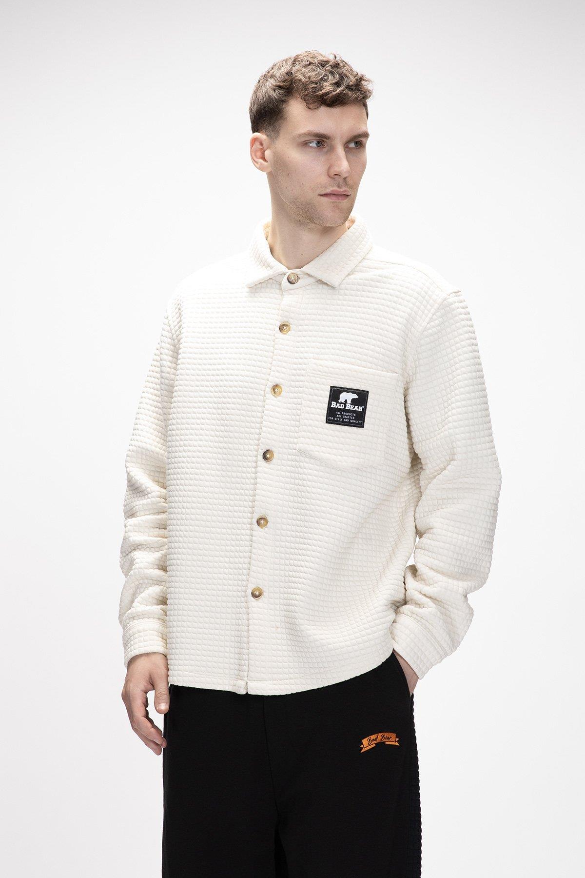 Bad Bear DIEZ SHIRT Marshmallow Erkek Gömlek