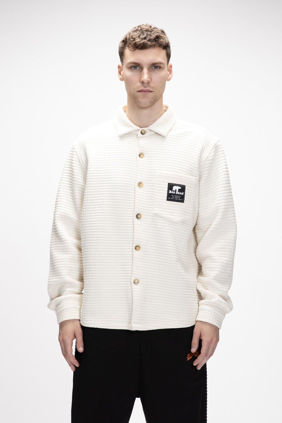 Bad Bear DIEZ SHIRT Marshmallow Erkek Gömlek