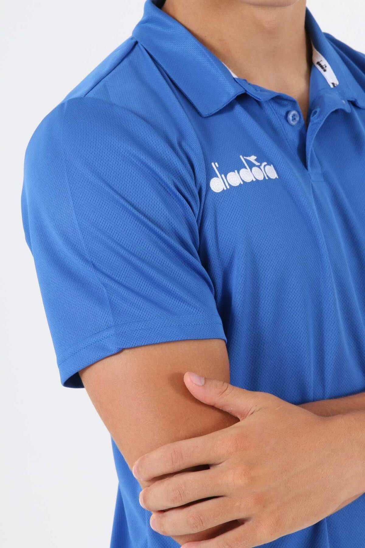 Diadora Nacce 22 Kamp T-Shirt Sax 
