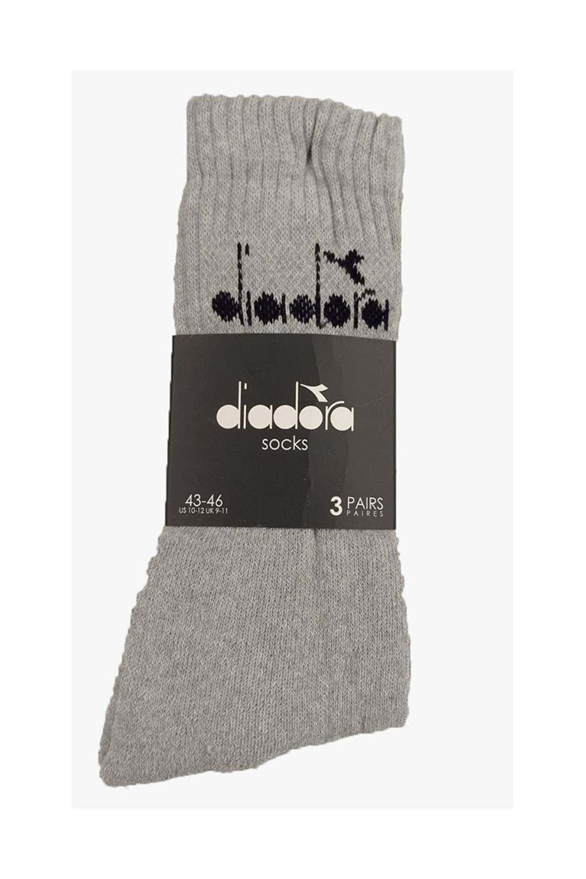 Diadora Pamuklu  3lü Antrenman Çorabı 