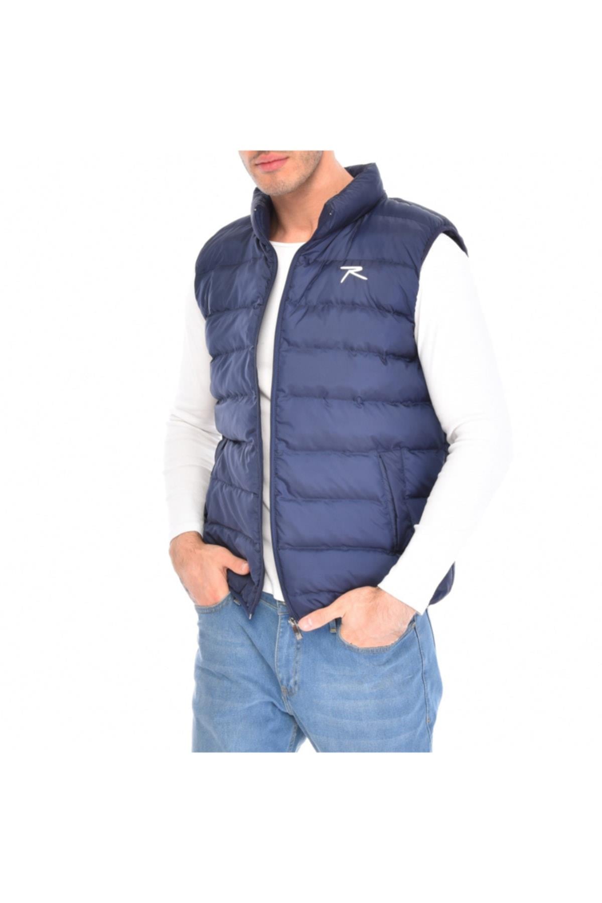 Erkek Şişme Yelek Hemı Lacivert