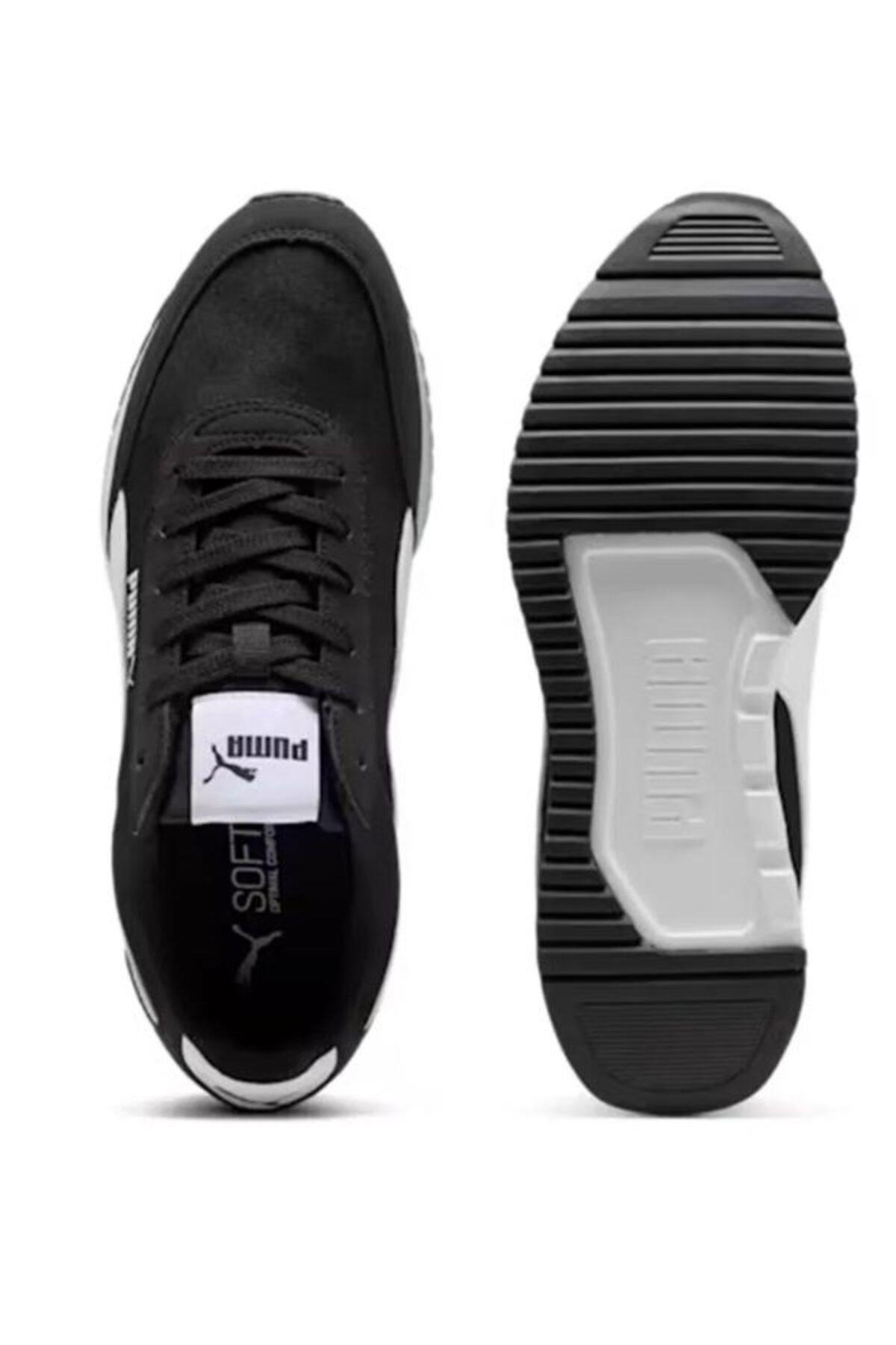 Erkek Sneaker Ayakkabı R78 Lightwind Black- White 40026701