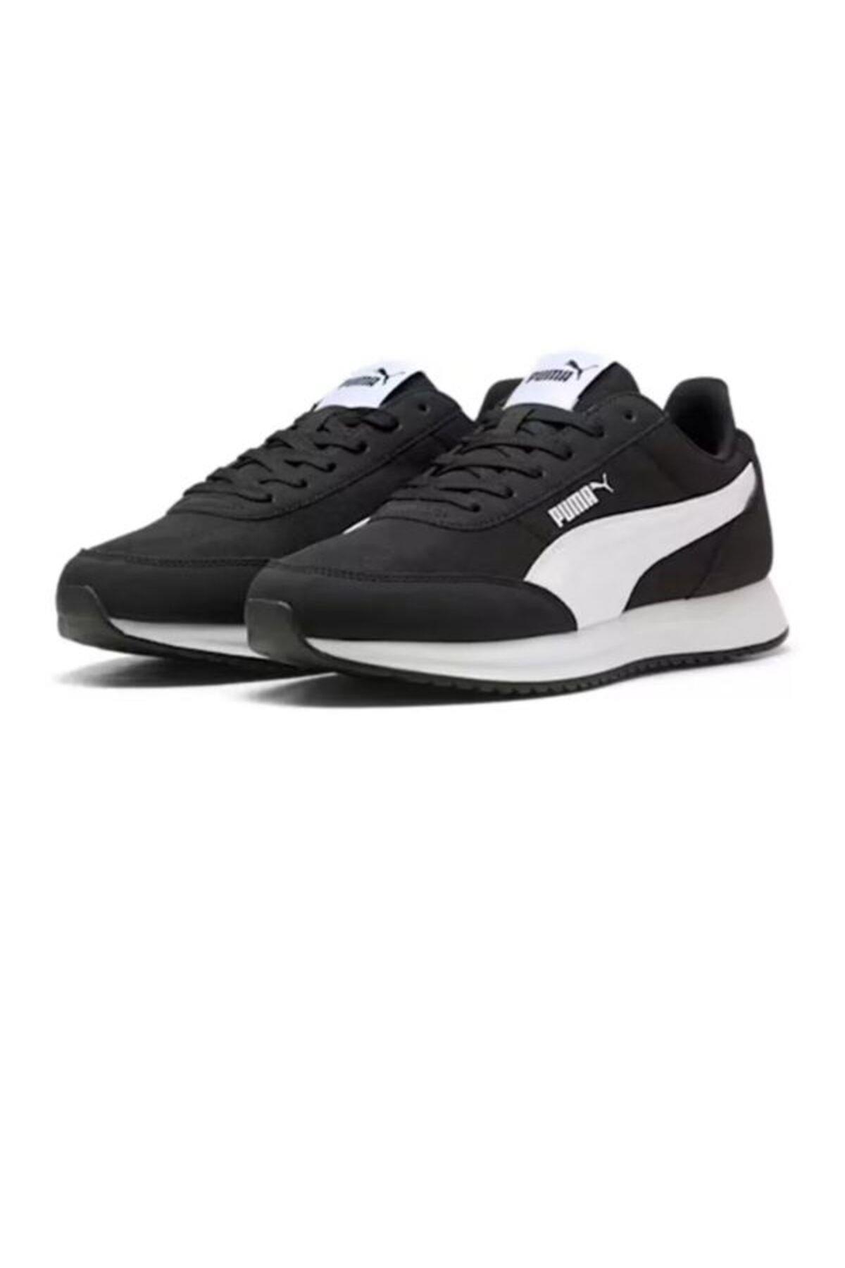Erkek Sneaker Ayakkabı R78 Lightwind Black- White 40026701