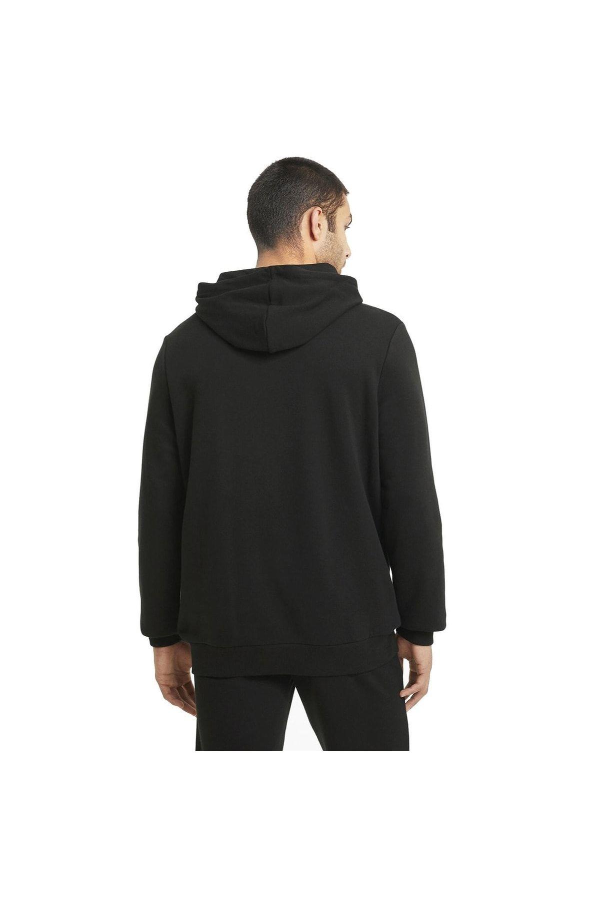 Ess Big Logo Hoodie Tr Erkek Günlük Sweatshirts 58668801 Siyah