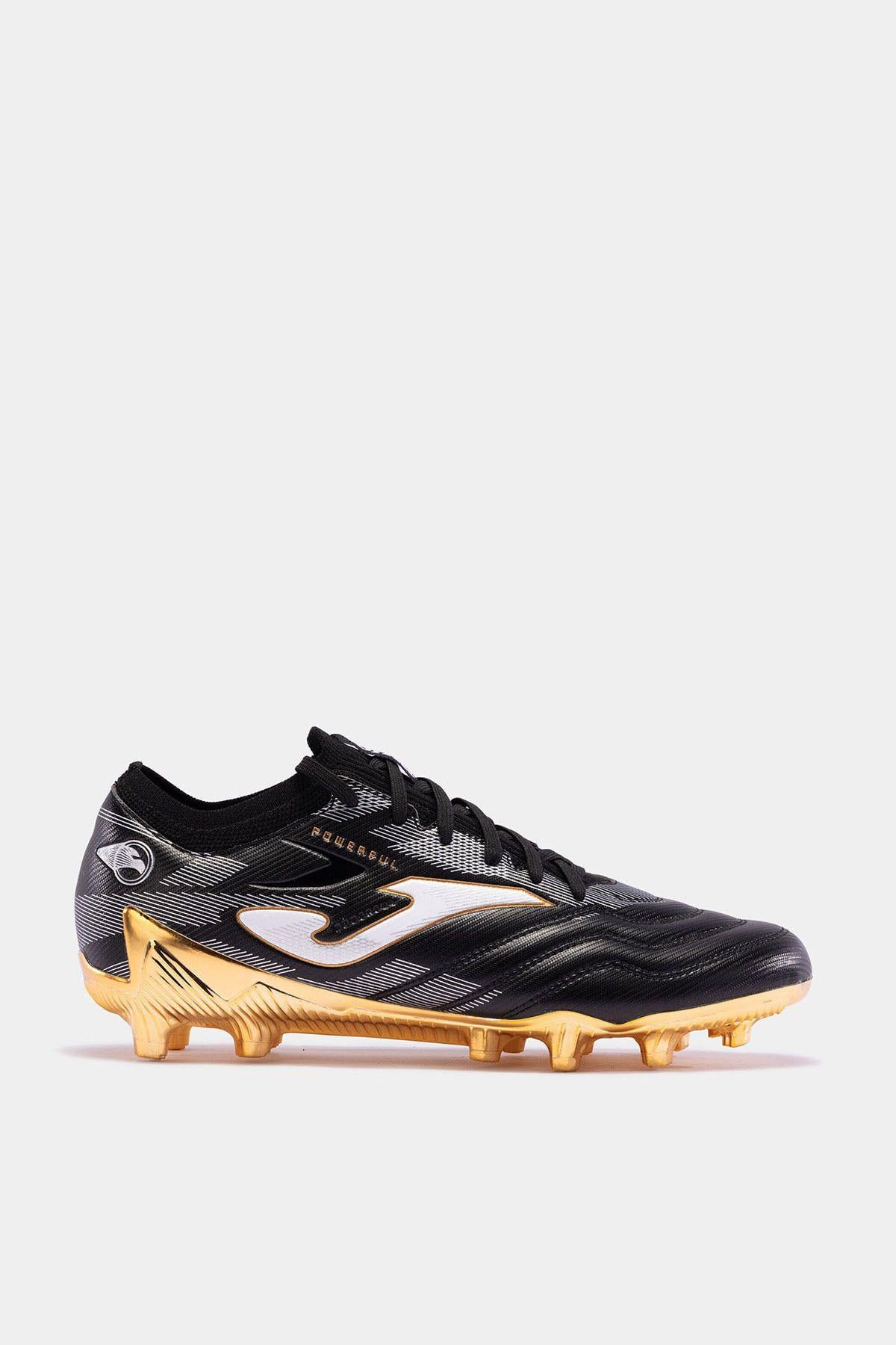 Joma POWERFUL CUP 2401 BLACK GOLD FIRM GROUND Krampon 
