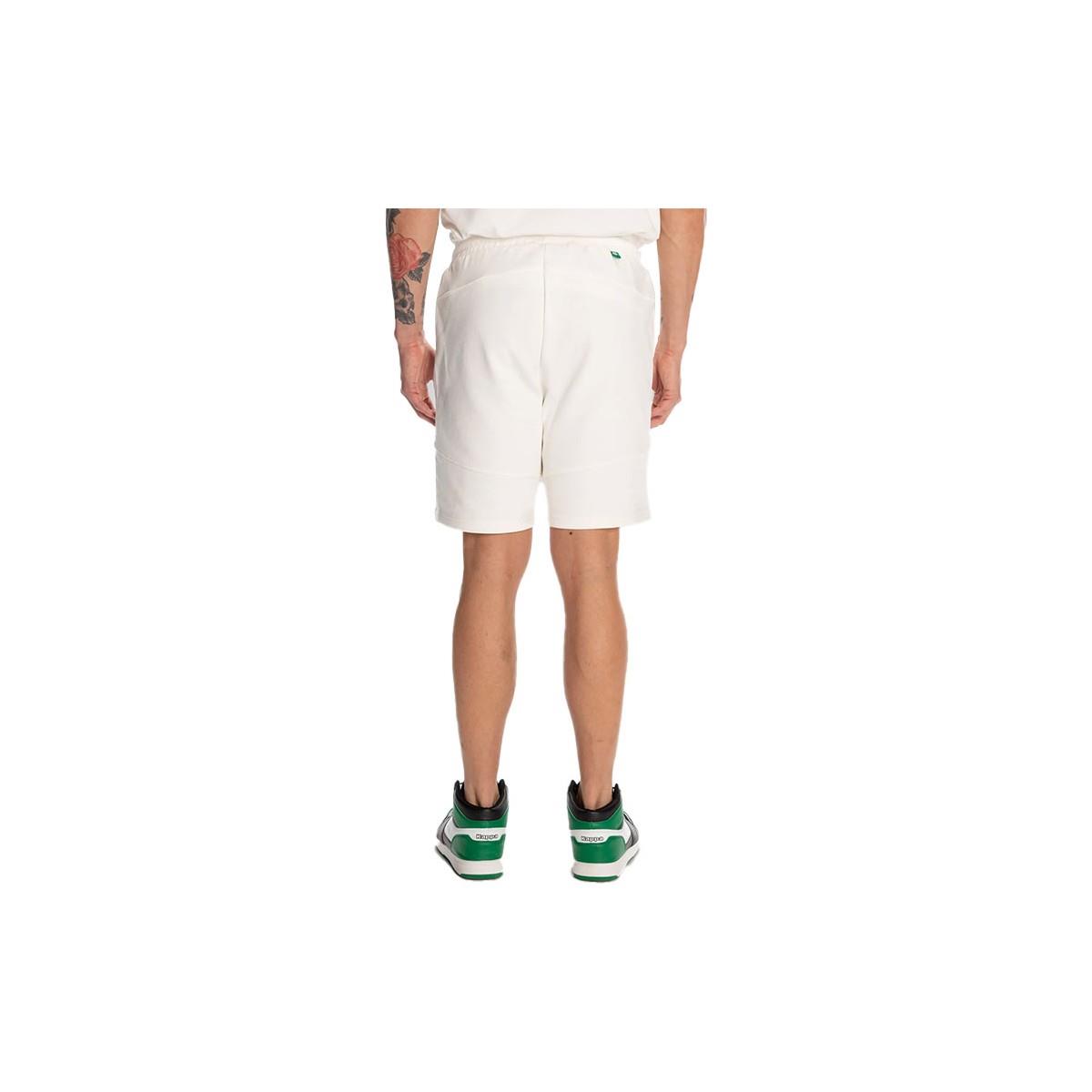Kappa Authentic Vincent Erkek Beyaz Regular Fit Şort