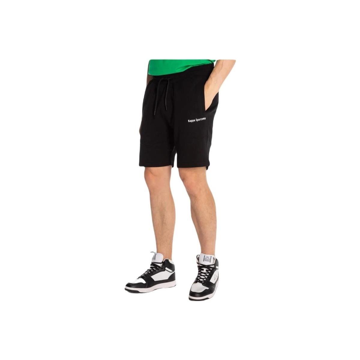 Kappa Authentic Vincent Erkek Siyah Regular Fit Şort