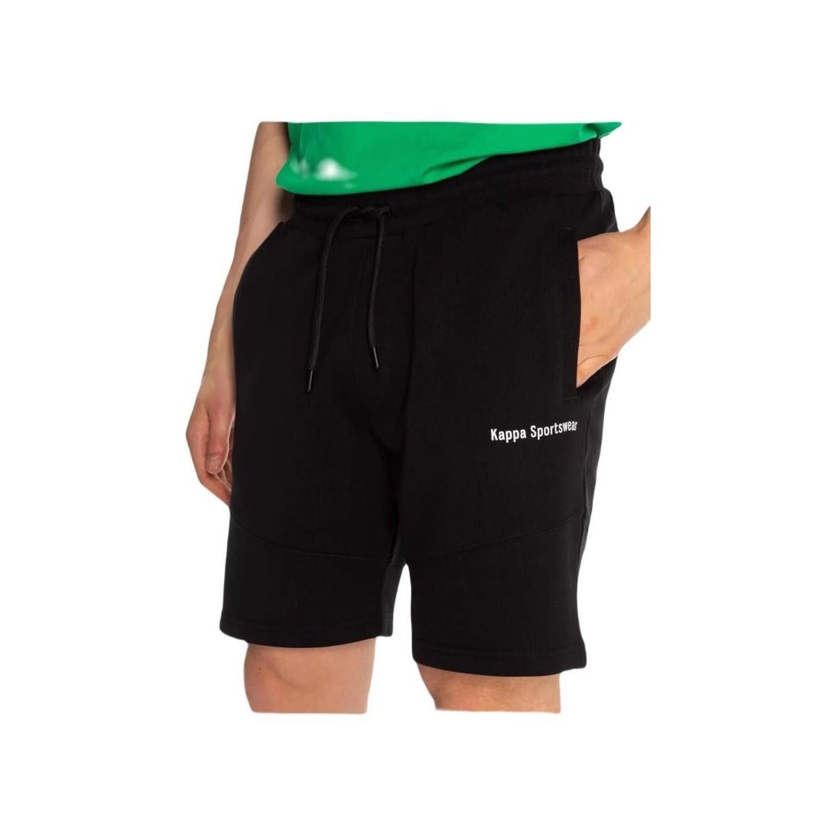 Kappa Authentic Vincent Erkek Siyah Regular Fit Şort