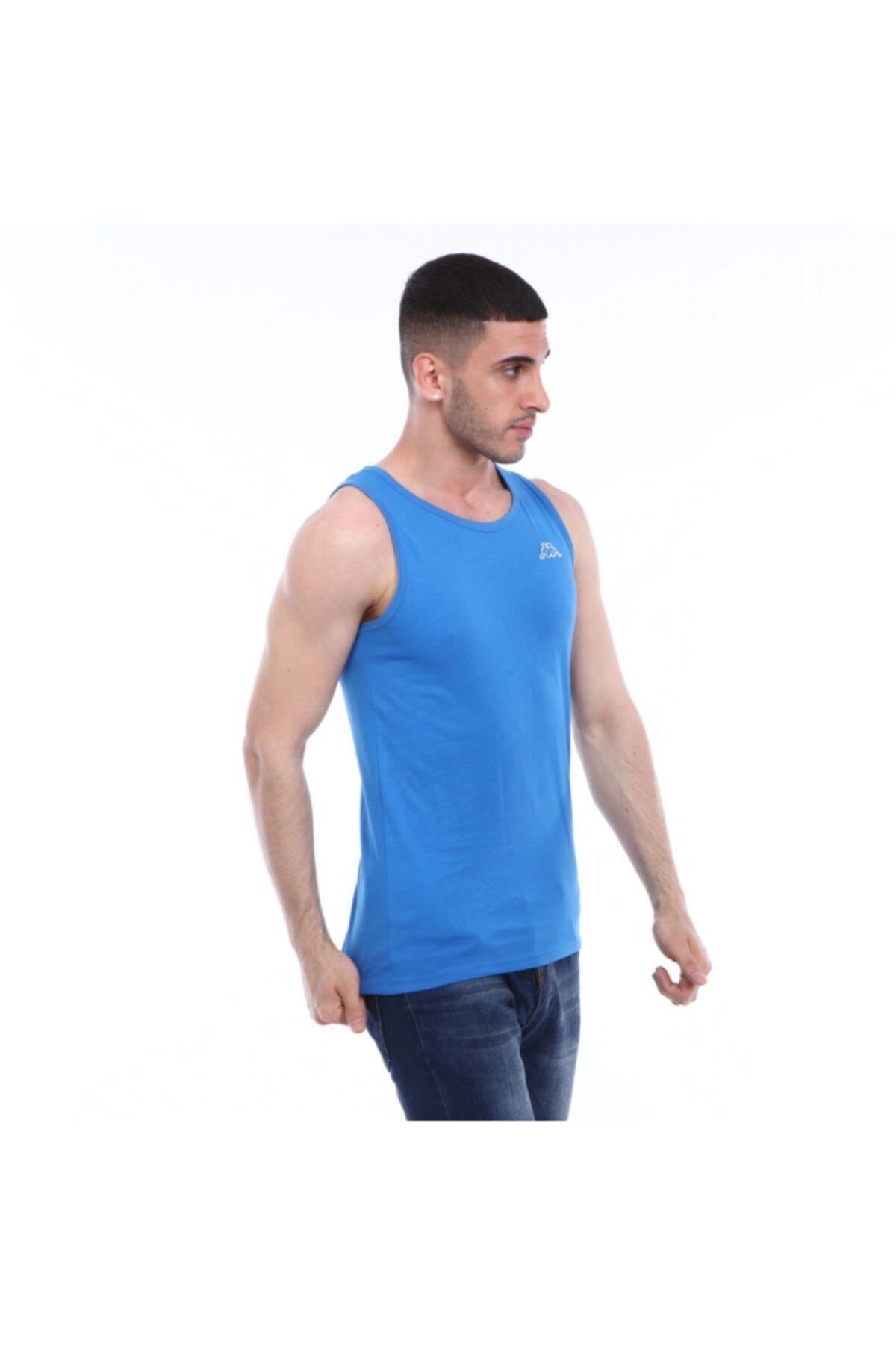 Kappa Erkek Kolsuz T-shirt Gatan Saks
