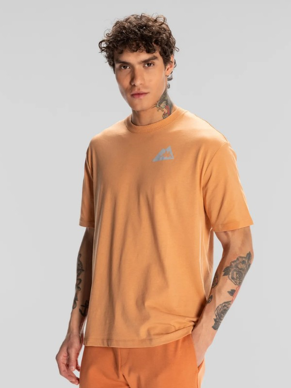 Kappa Frotis Erkek Camel Regular Fit Tişört