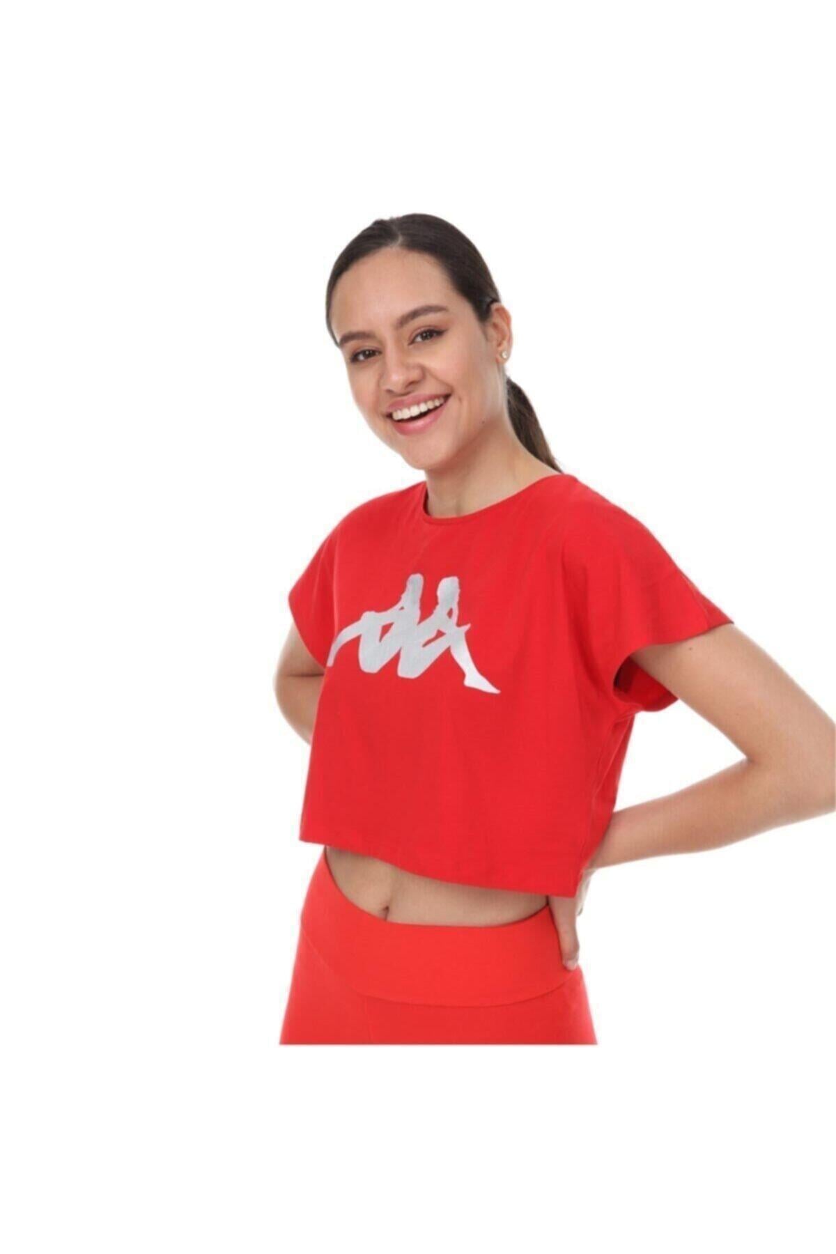 Kappa Kadın Kırmızı  T-Shirt