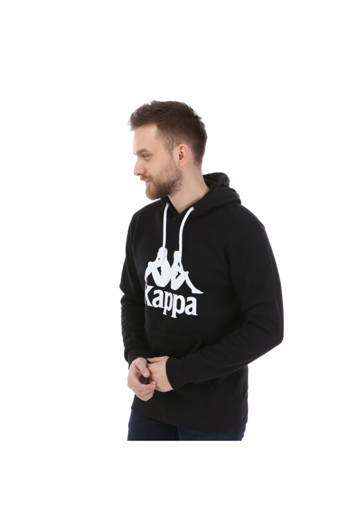 Kappa Kapüşonlu Sw-shirt Hurdato _ Siyah M