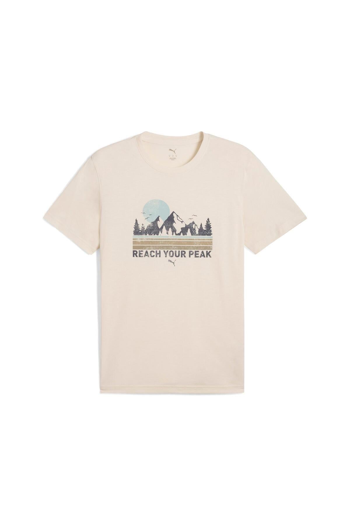 Puma GRAPHICS OUTDOOR UNISEX TEE Erkek  T-shirt