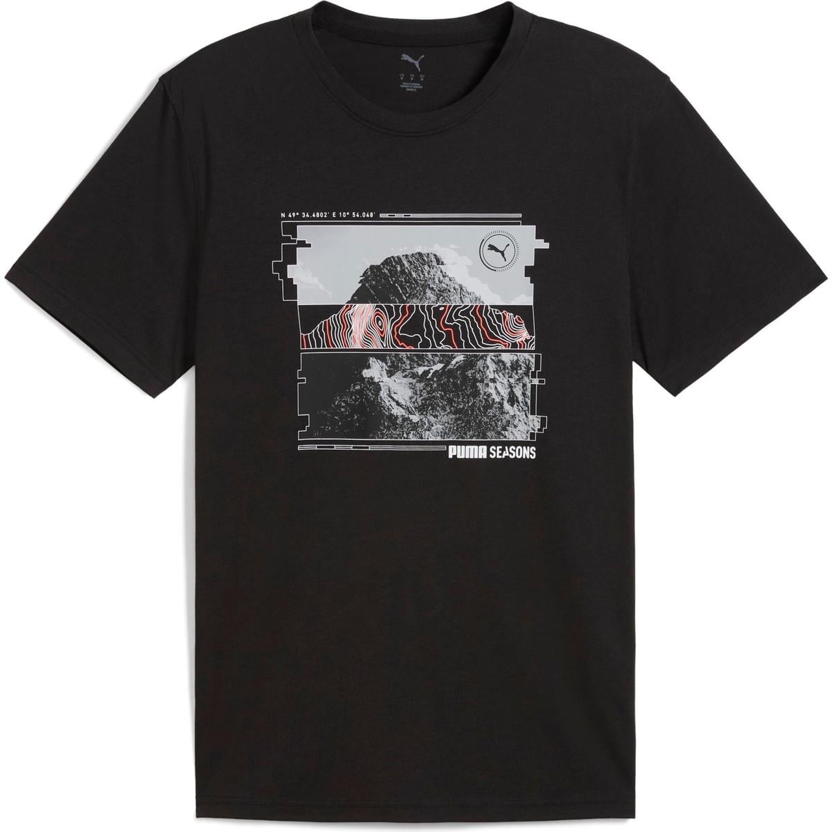 Puma GRAPHICS SEASONS UNISEX TEE Spor T-shirt