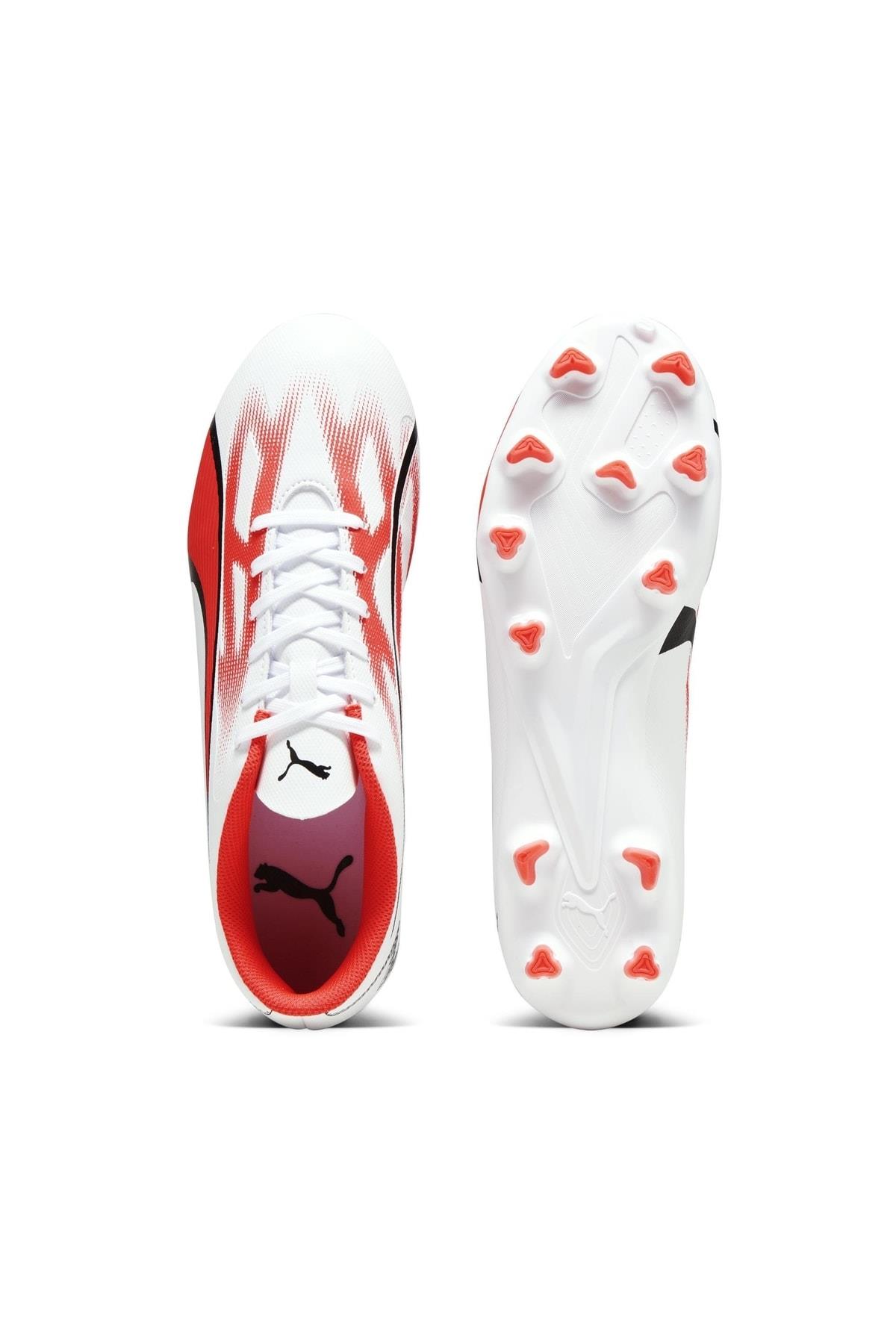 Puma ULTRA PLAY FG/AG - Beyaz & Kırmızı Krampon