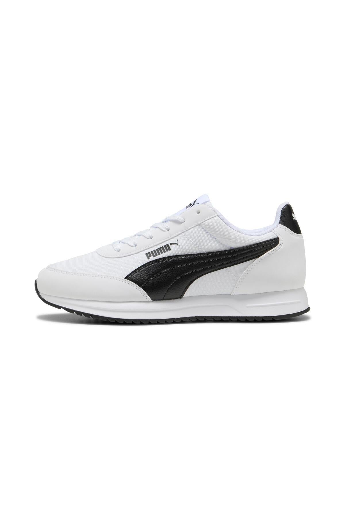 R78 Lightwind PUMA White-PUMA Black