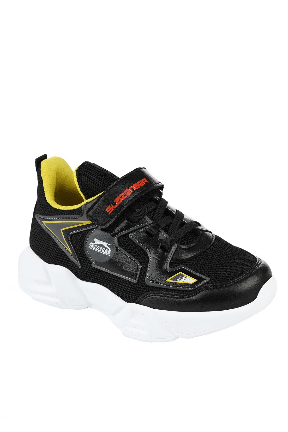 Slazenger Katja Sneaker Erkek Çocuk Ayakkabı Siyah / Sarı