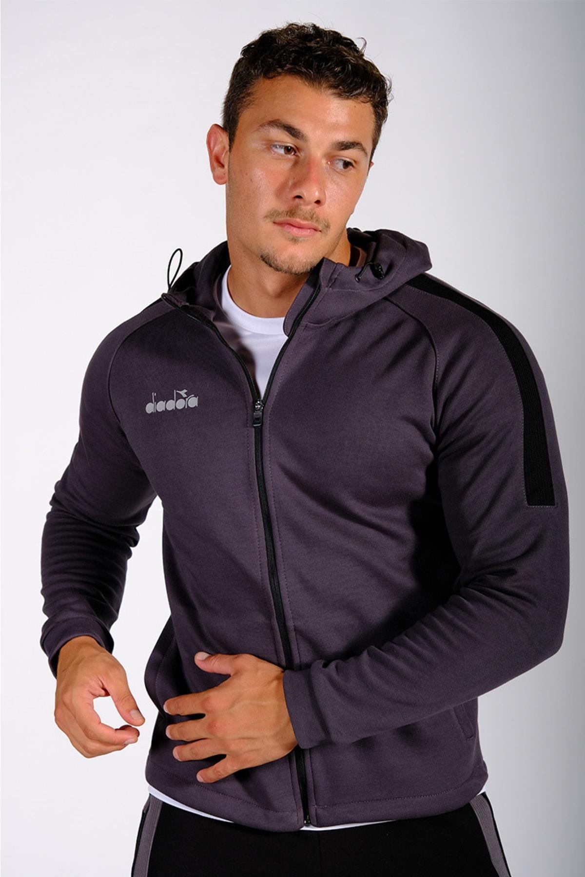 Venüs Kapşonlu Sweat Antrasit