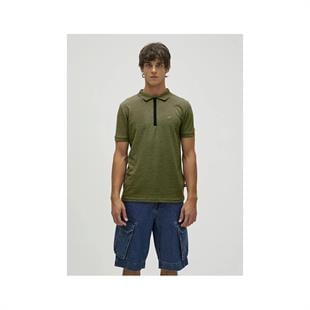  Bad bear Cord Erkek Haki Polo Tişört
