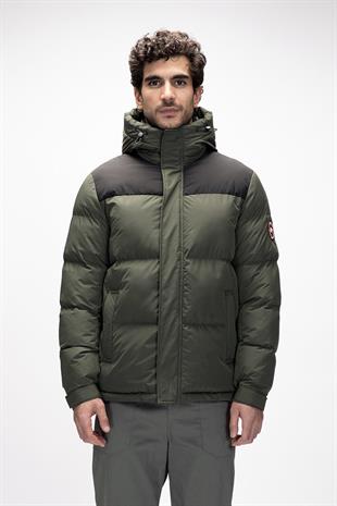  Bad Bear Cup Puffer Coat Erkek Thyme Mont 