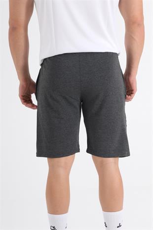 Akron Kamp Şortu Pamuklu Antrasit