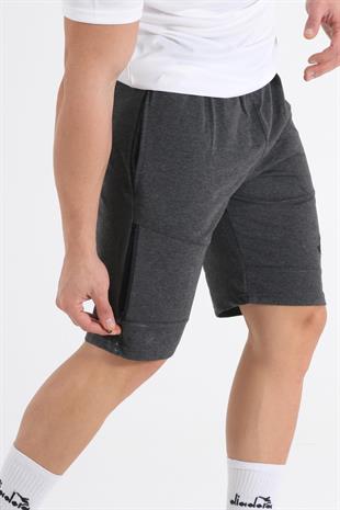 Akron Kamp Şortu Pamuklu Antrasit