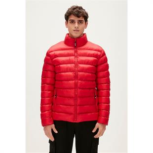Bad Bear BOSS PUFFER JACKET CRIMSON RED 