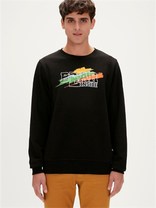 Bad Bear CRAYON CREWNECK NIGHT Sweatshirt