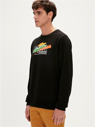 Bad Bear CRAYON CREWNECK NIGHT Sweatshirt