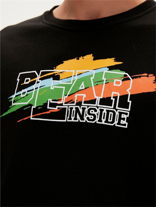 Bad Bear CRAYON CREWNECK NIGHT Sweatshirt