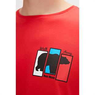 Bad Bear CRIMSON RED  Erkek Tişört