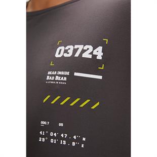 Bad Bear Jesse Asfalt Baskılı Erkek T-shirt